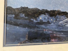 Wisemans Bridge, Pembrokeshire, Wales - the bay at Night.