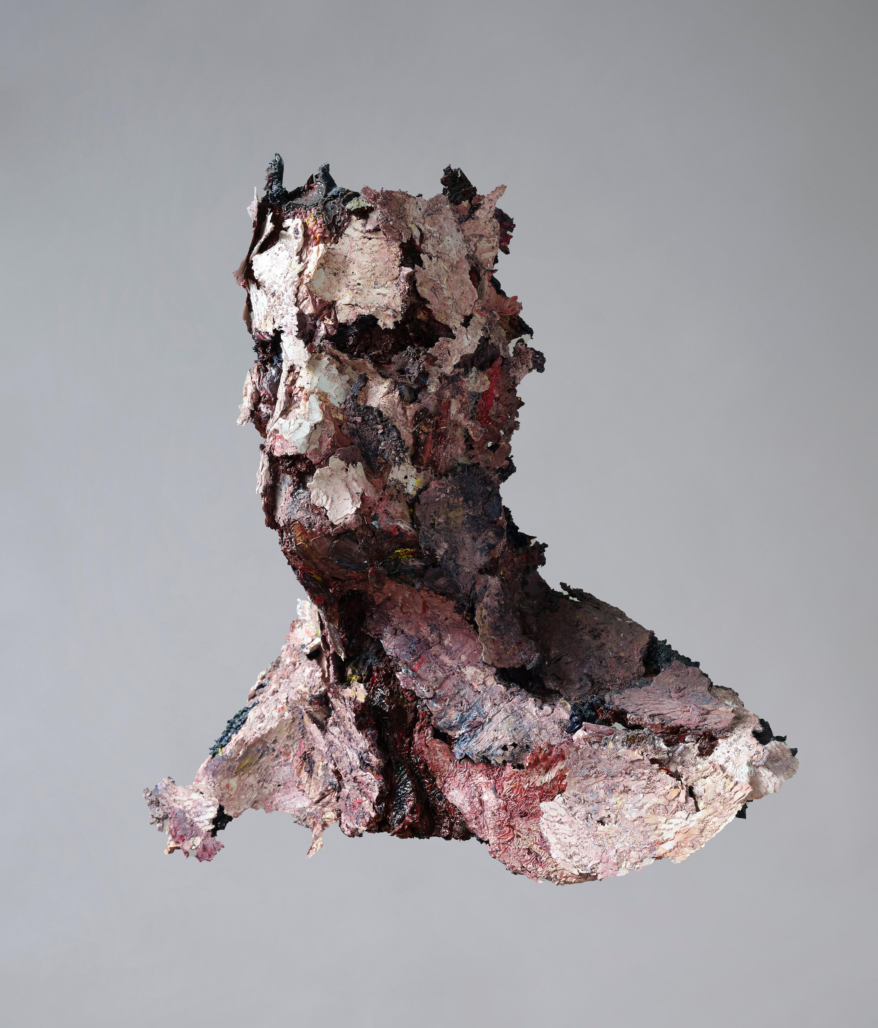 David Tucker Abstract Sculpture - ‘Reconstruction 3’ (self-portrait)