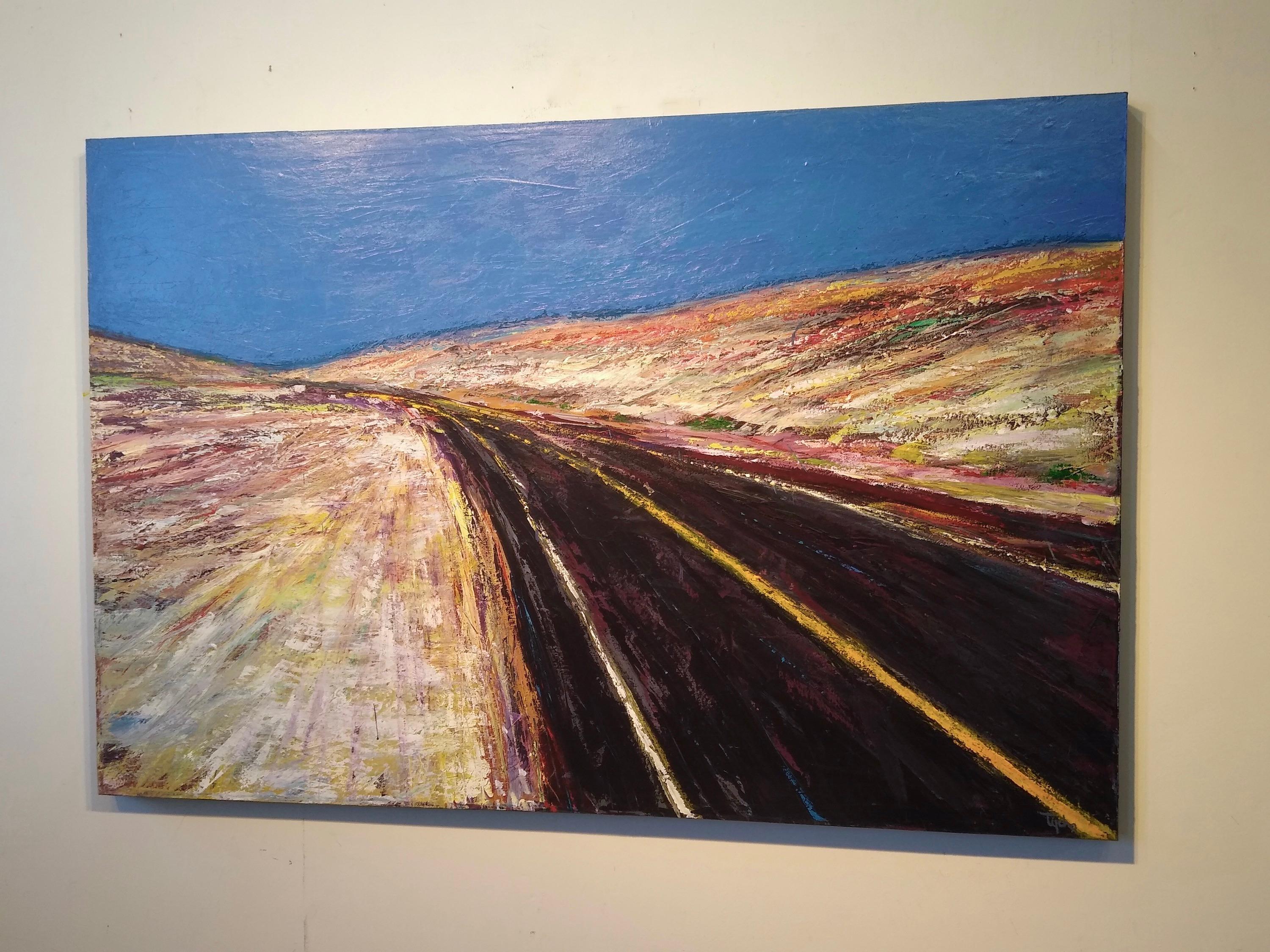 Canadian Contemporary Art by David Tycho - Desert Highway For Sale 4