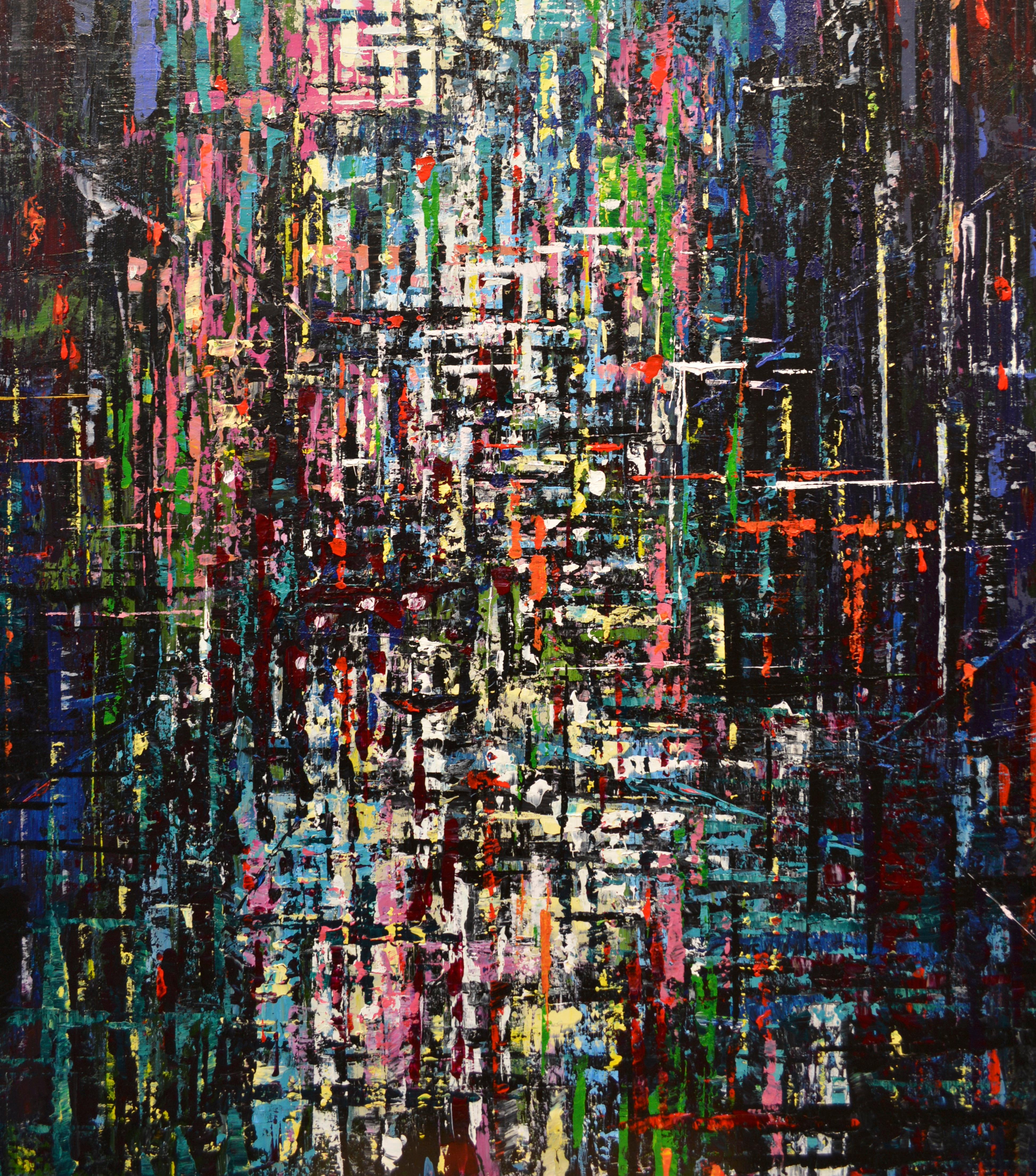 Canadian Contemporary Art by David Tycho - Downtown No.1 For Sale 2
