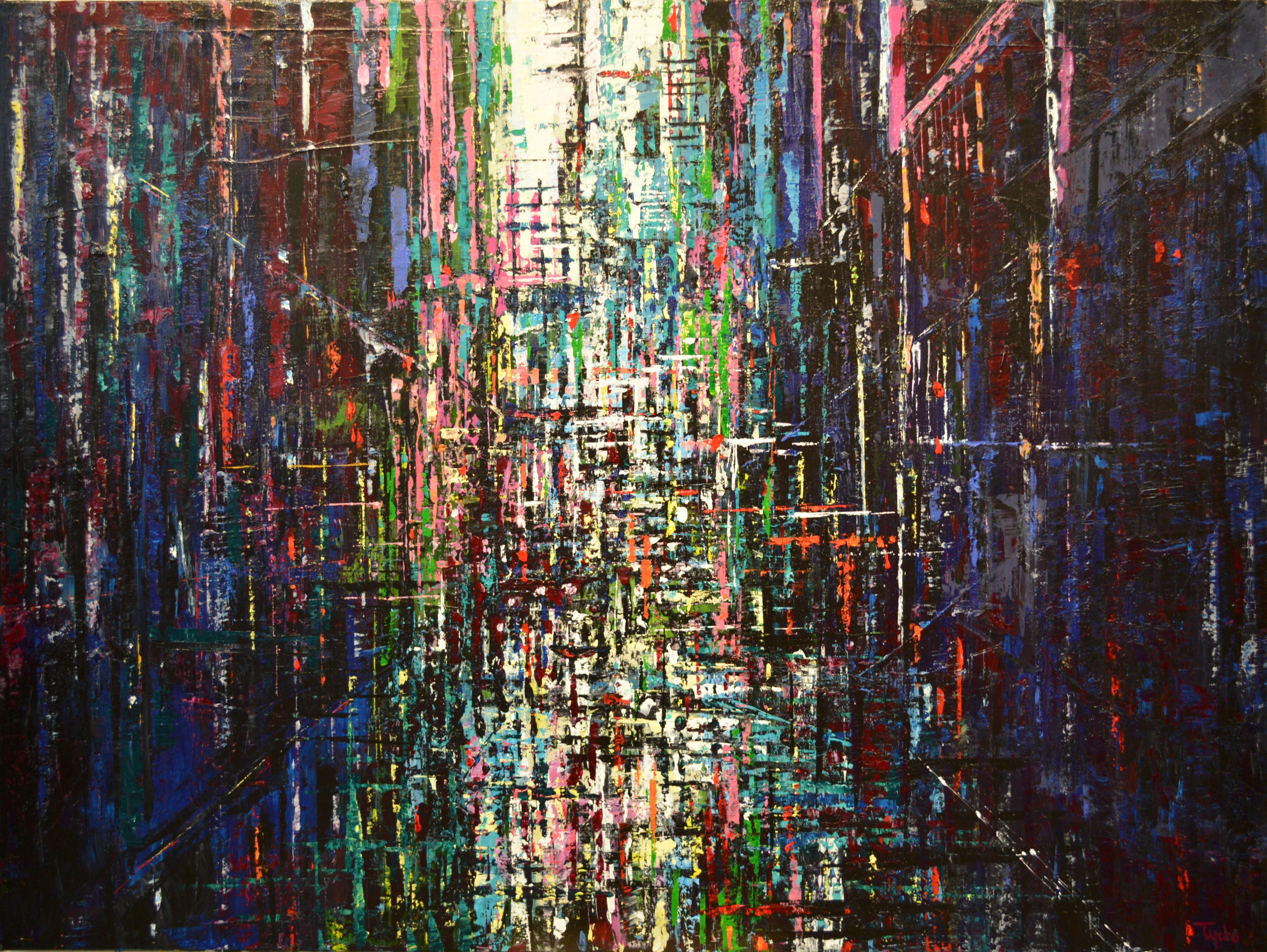 Canadian Contemporary Art by David Tycho - Downtown No.1