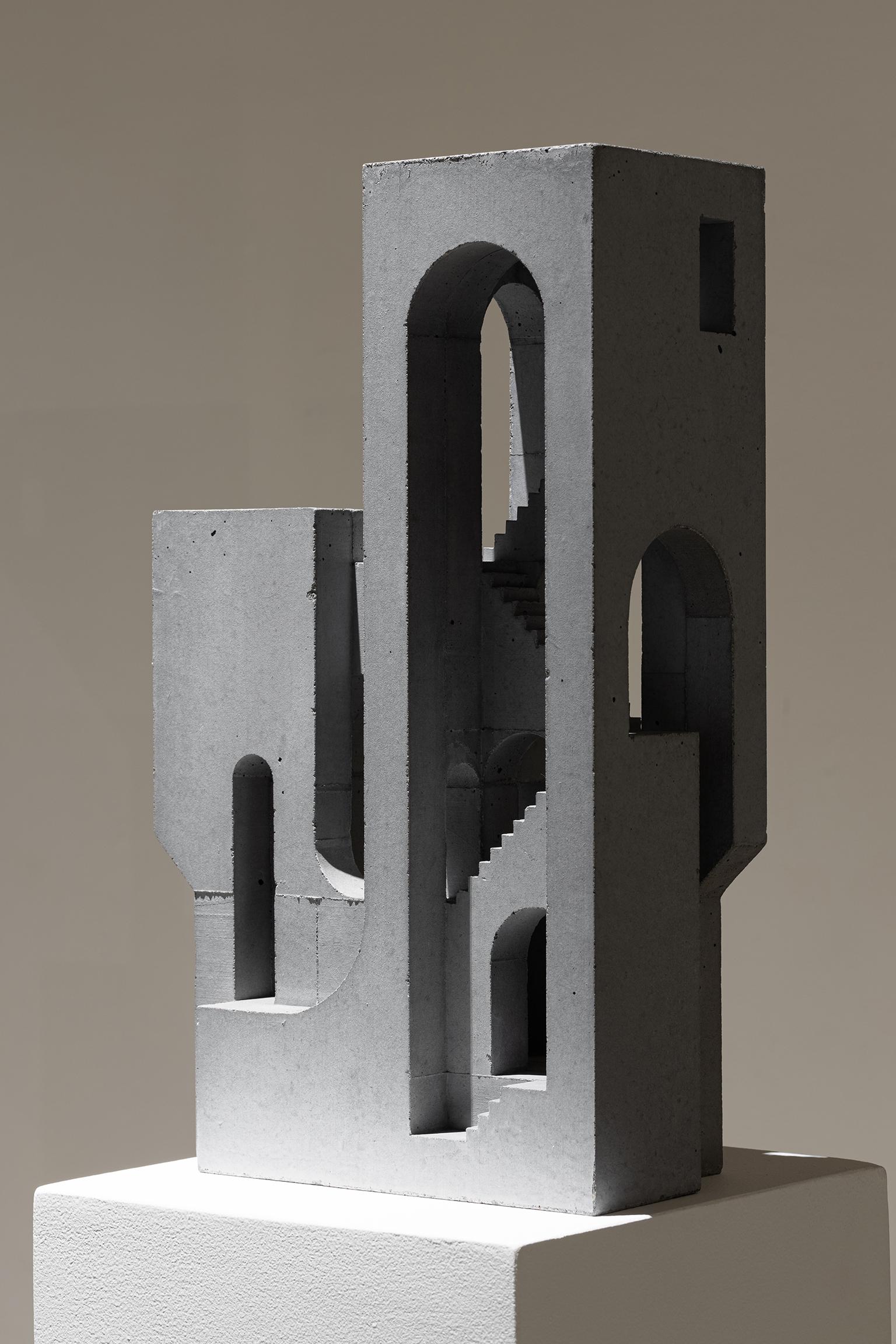 Ciudadela nº 4 - Sculpture Contemporáneo de David Umemoto
