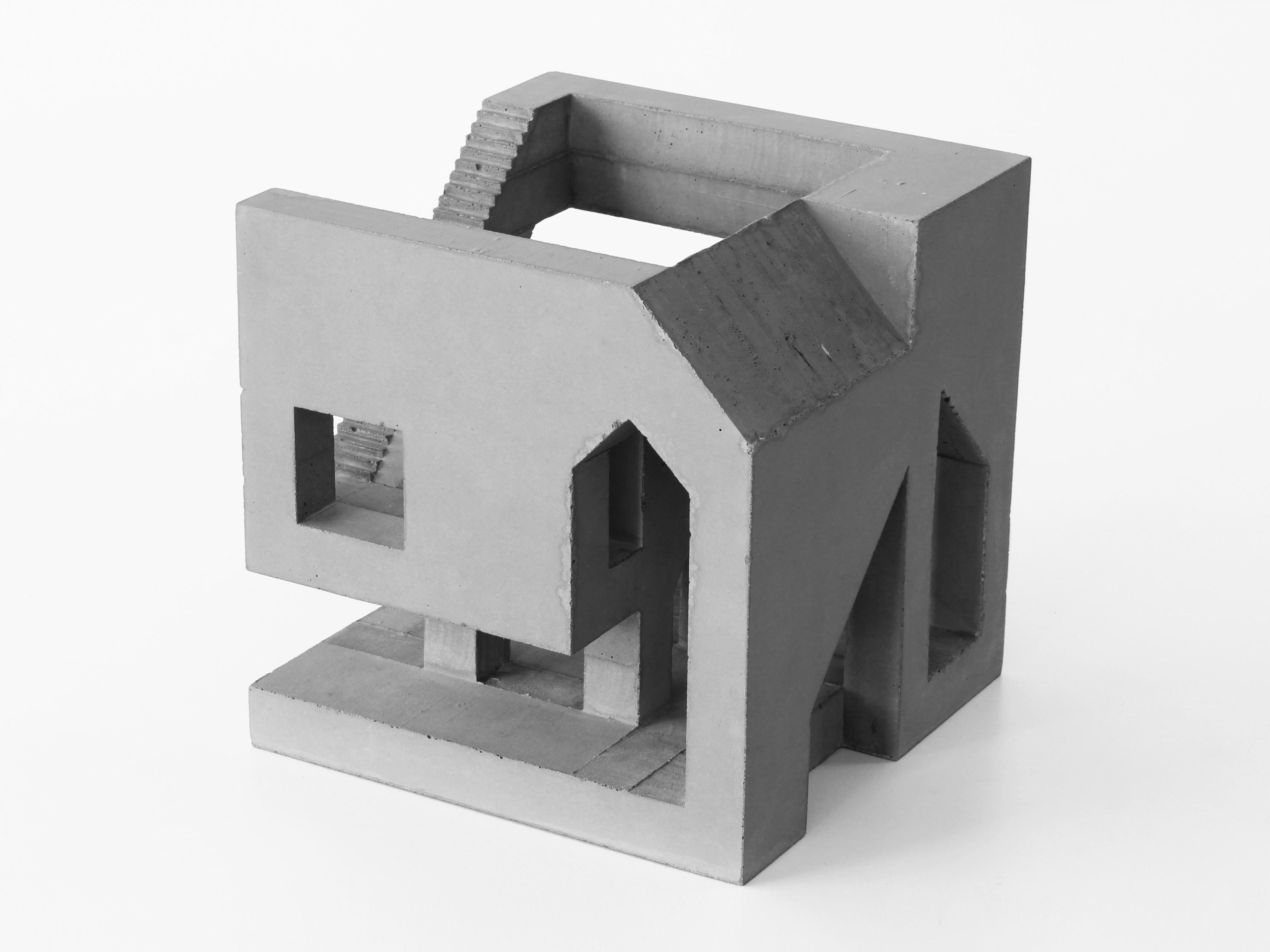 David Umemoto Figurative Sculpture - House no.09