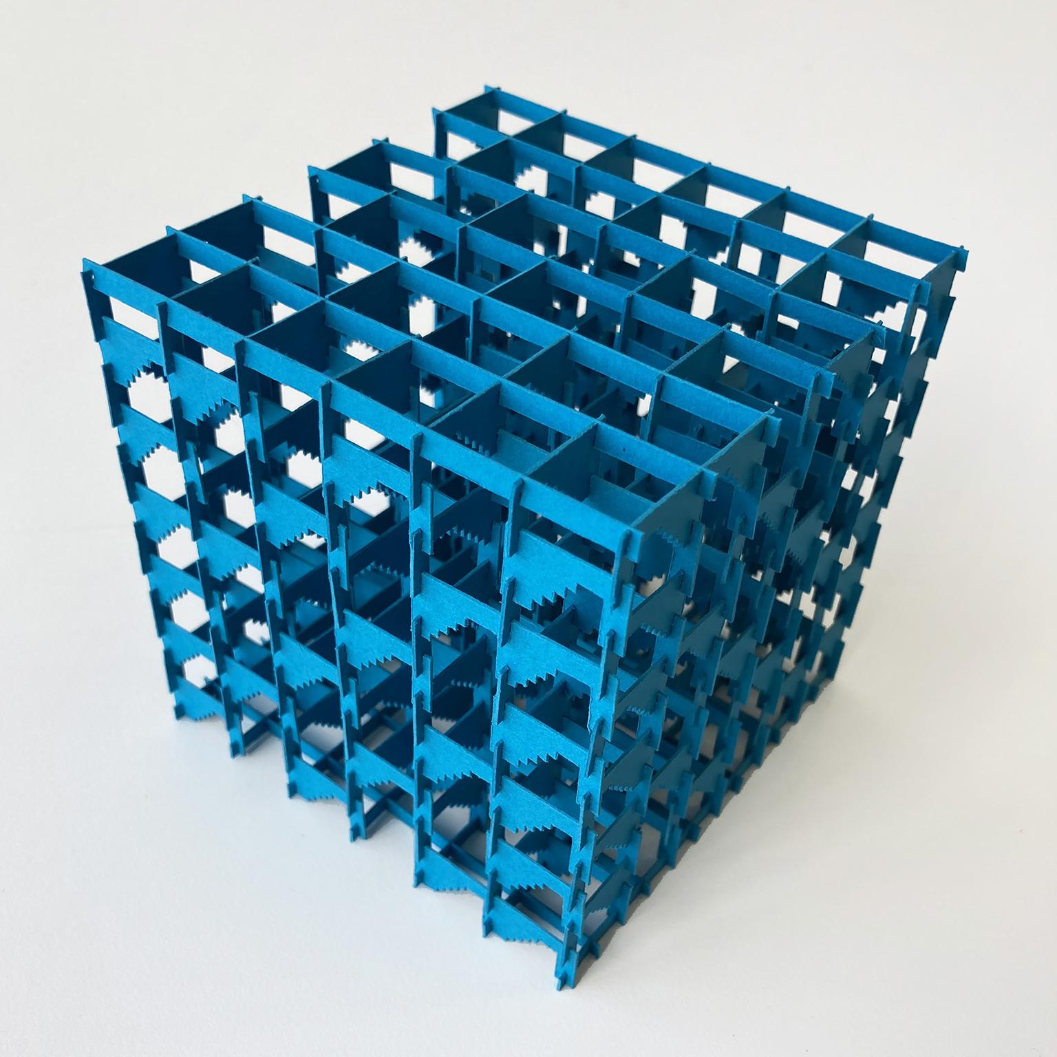David Umemoto Figurative Sculpture - Paper space 1