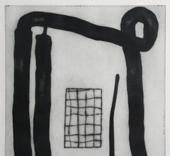 Like Seeing Fallen Brightly Away 1 Abstract Expressionist Etching by David Urban