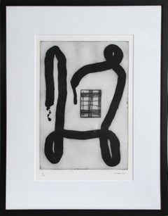 Like Seeing Fallen Brightly Away 2 Abstract Expressionist Etching by David Urban