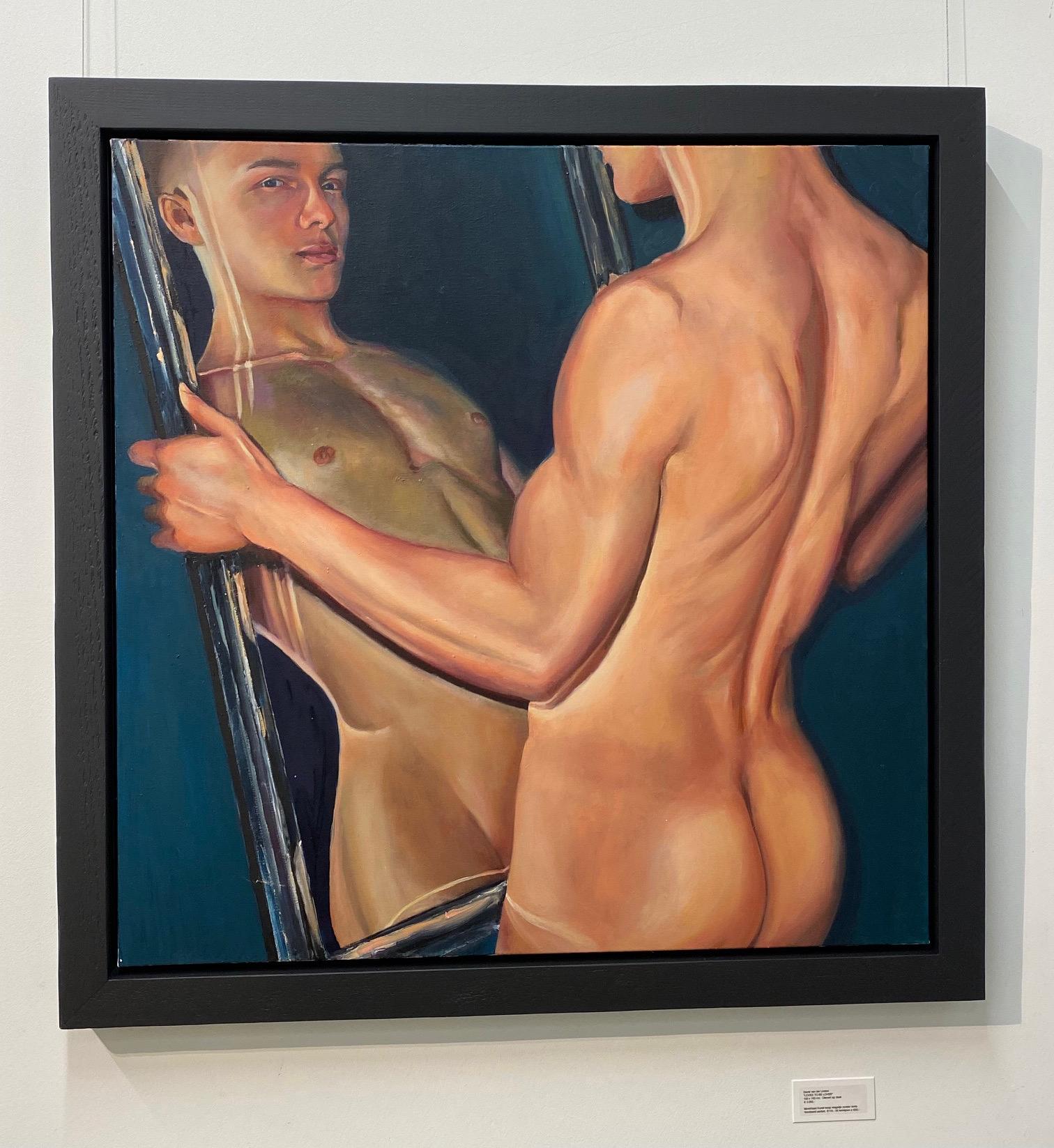 Questo quadro è stato realizzato dall'artista/pittore olandese David van der Linden. 
Dipinto a olio su tela. 

David van der Linden ha studiato all'Academy off Classical Art di Groningen e all'Imperial Academy of Arts di San Pietroburgo.

Le sue