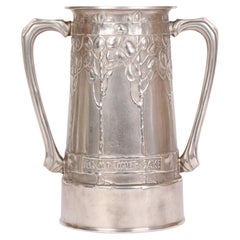 David Veasey Tudric For Old Times Sake Pewter Loving Cup