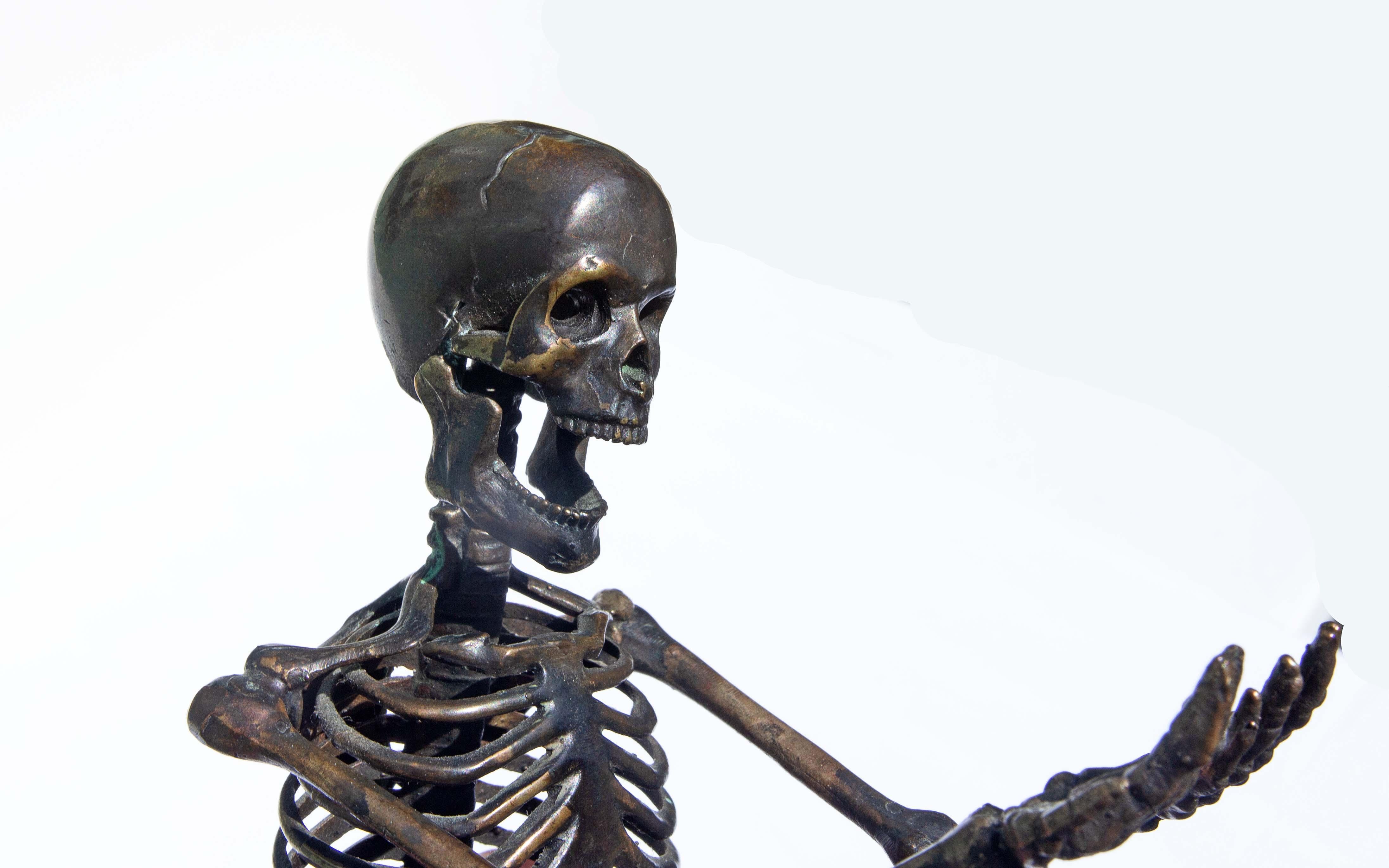 Groupe de squelettes en bronze de David W. Dempsey en vente 1