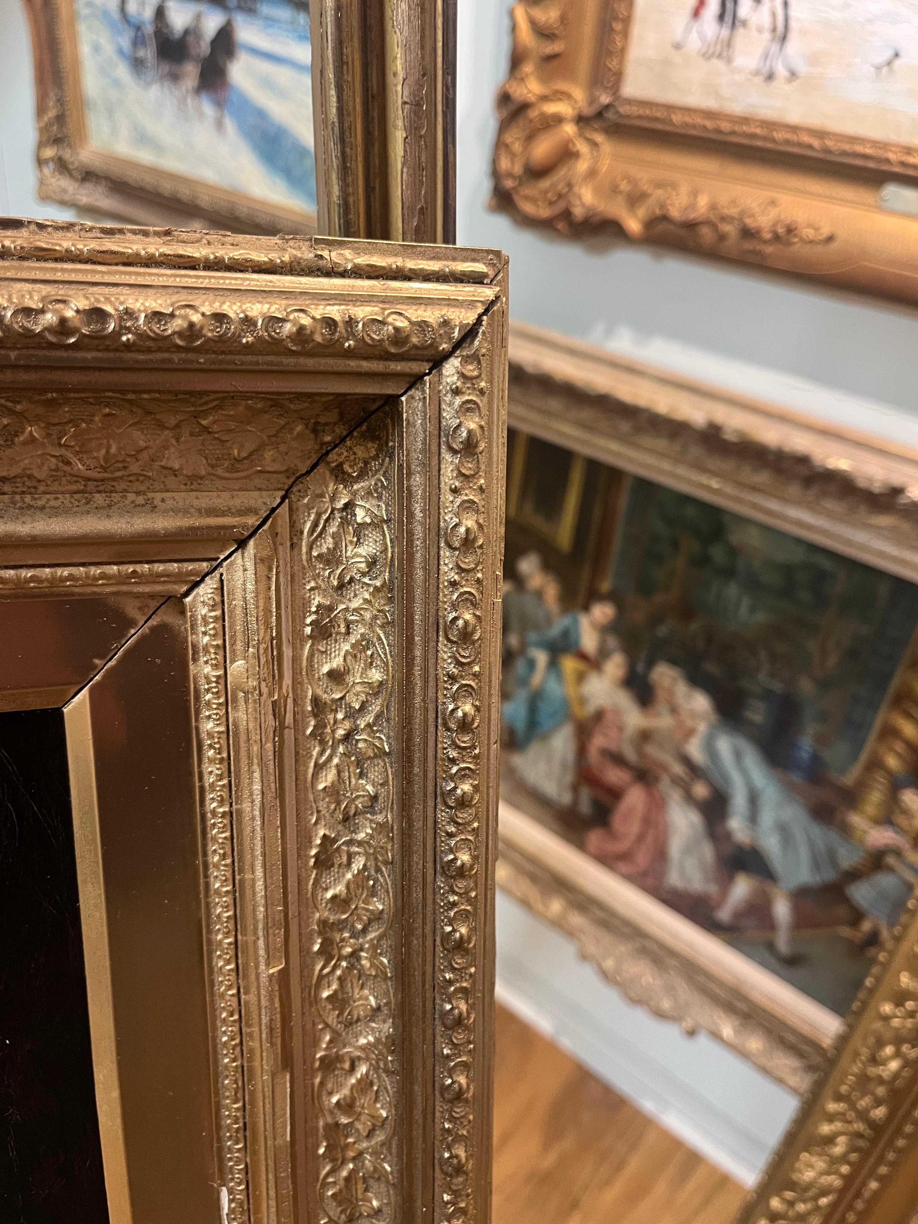 Peinture intérieure SCN BRITISH OLD MASTER OIL PAINTING FINE ORIGINAL ANTIQUE 19ème siècle en vente 8