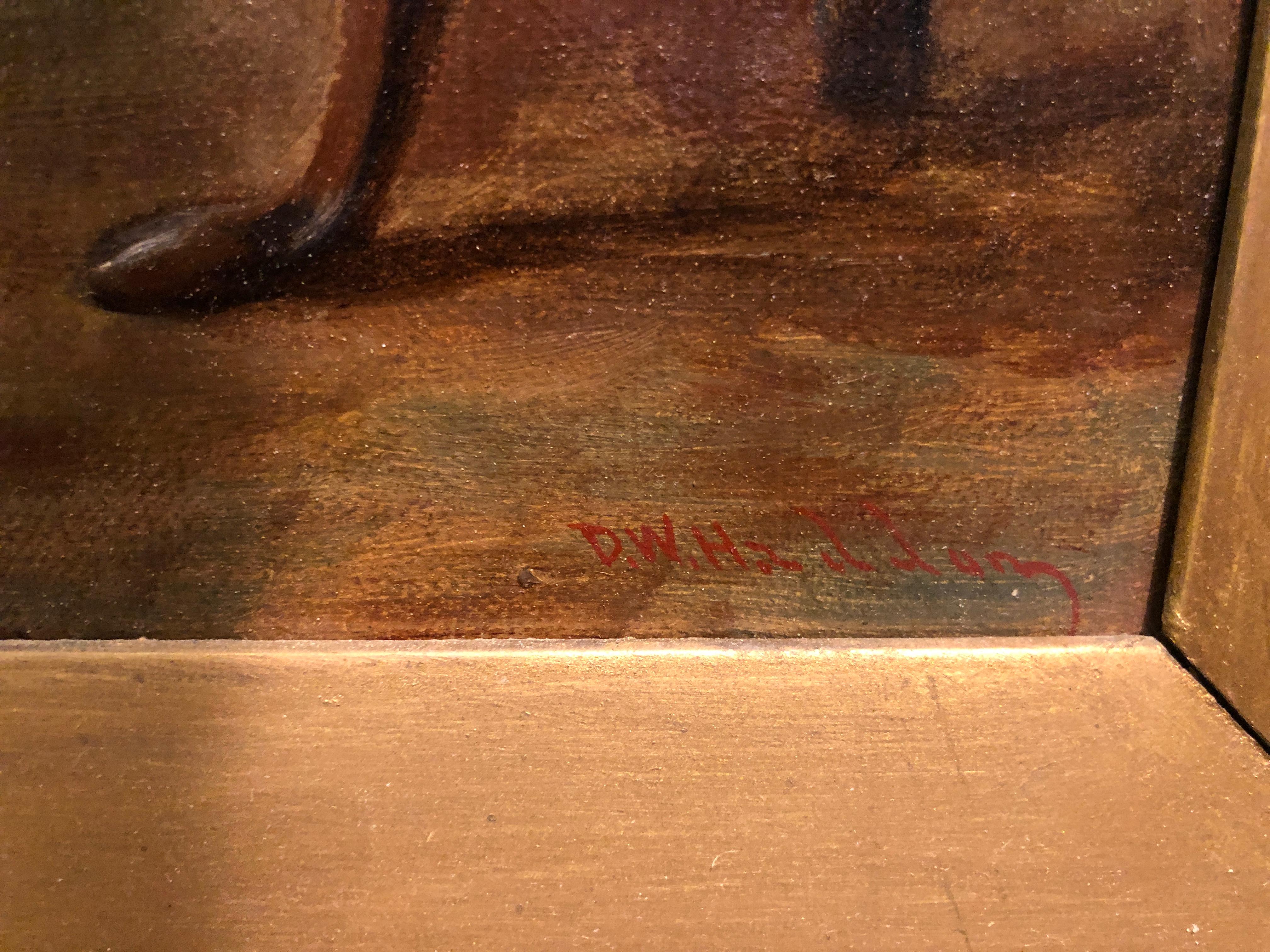 Peinture intérieure SCN BRITISH OLD MASTER OIL PAINTING FINE ORIGINAL ANTIQUE 19ème siècle  en vente 2