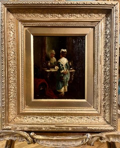 Peinture intérieure SCN BRITISH OLD MASTER OIL PAINTING FINE ORIGINAL ANTIQUE 19ème siècle