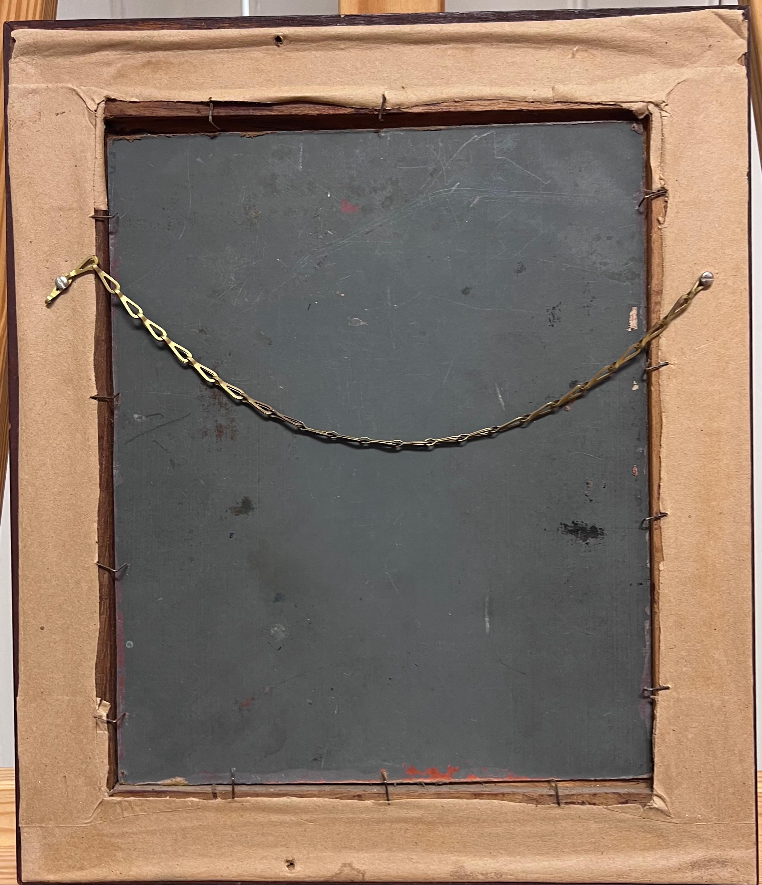 El Pescador de Cornualles Firmado Antiguo Cuadro al Óleo Retrato Antiguo Marinero de Sal Marina en venta 1