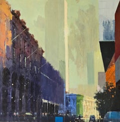 Der Blick nach Norden auf Bishopsgate