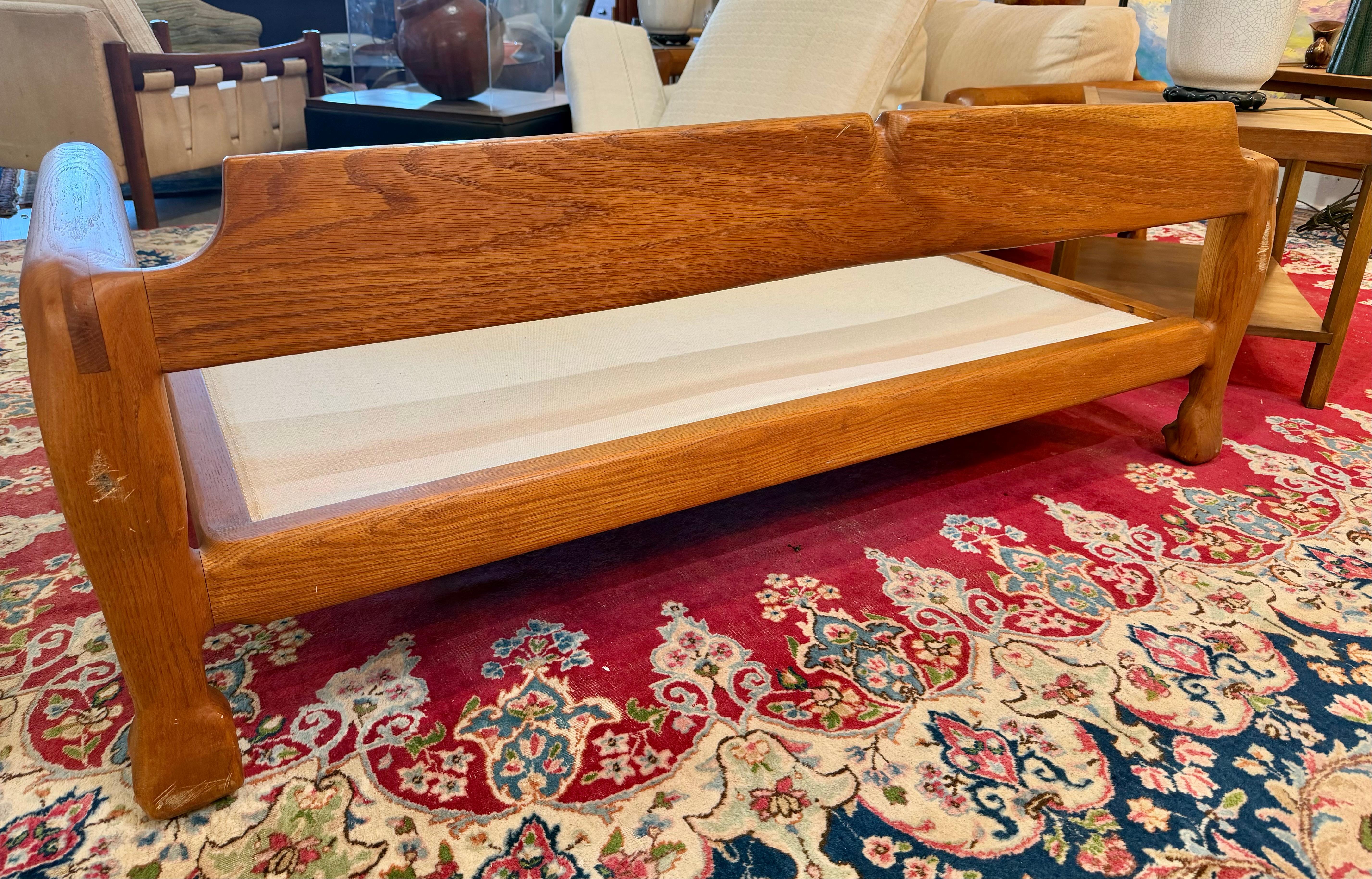 David Warner (apprenti /menuisier pour Wendell Castle) sièges d'amour OAK c.1970s en vente 3