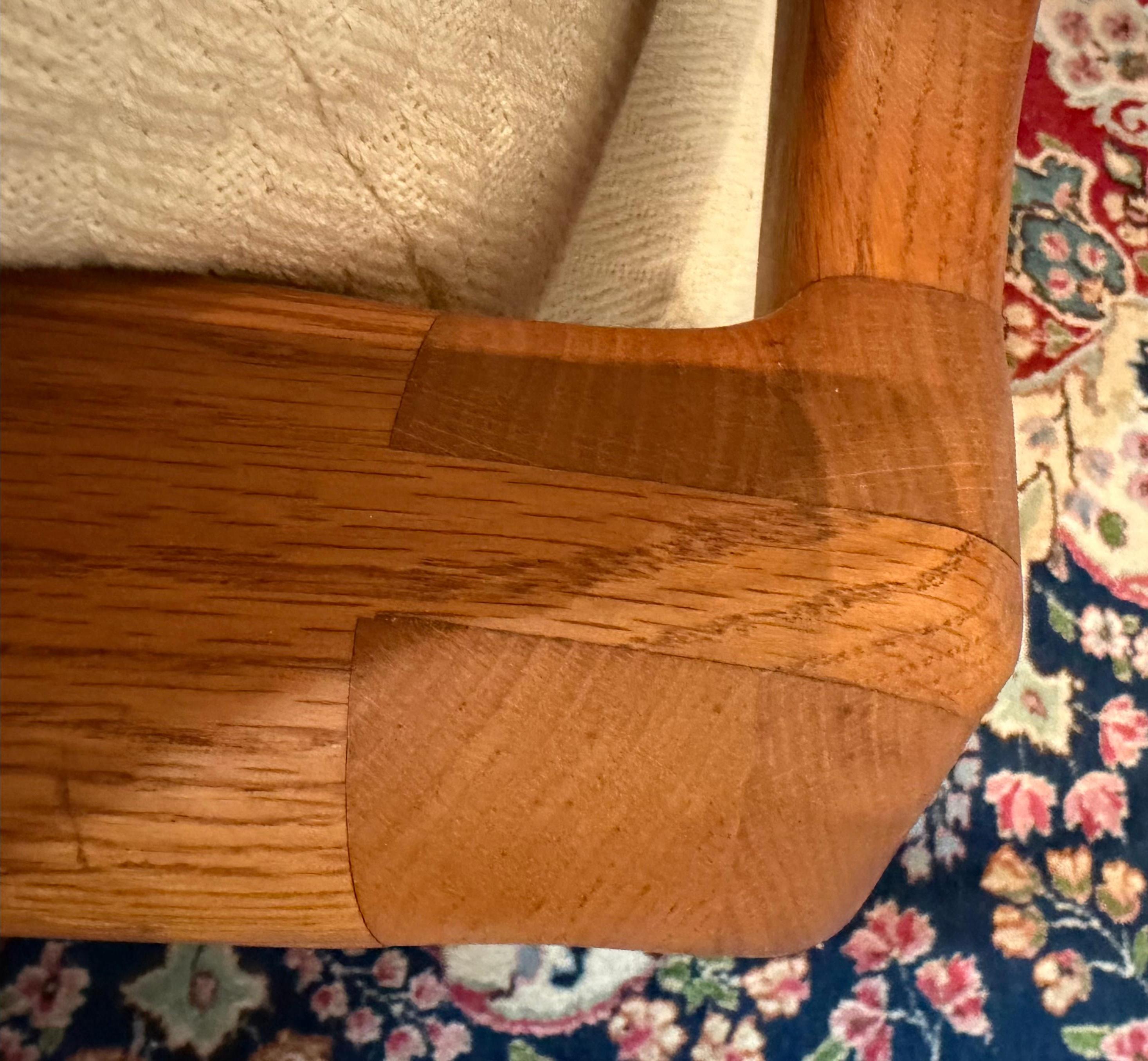 Organique David Warner (apprenti /menuisier pour Wendell Castle) sièges d'amour OAK c.1970s en vente