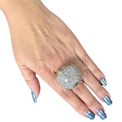 David Webb, bague cocktail avec diamant de 16,4 carats