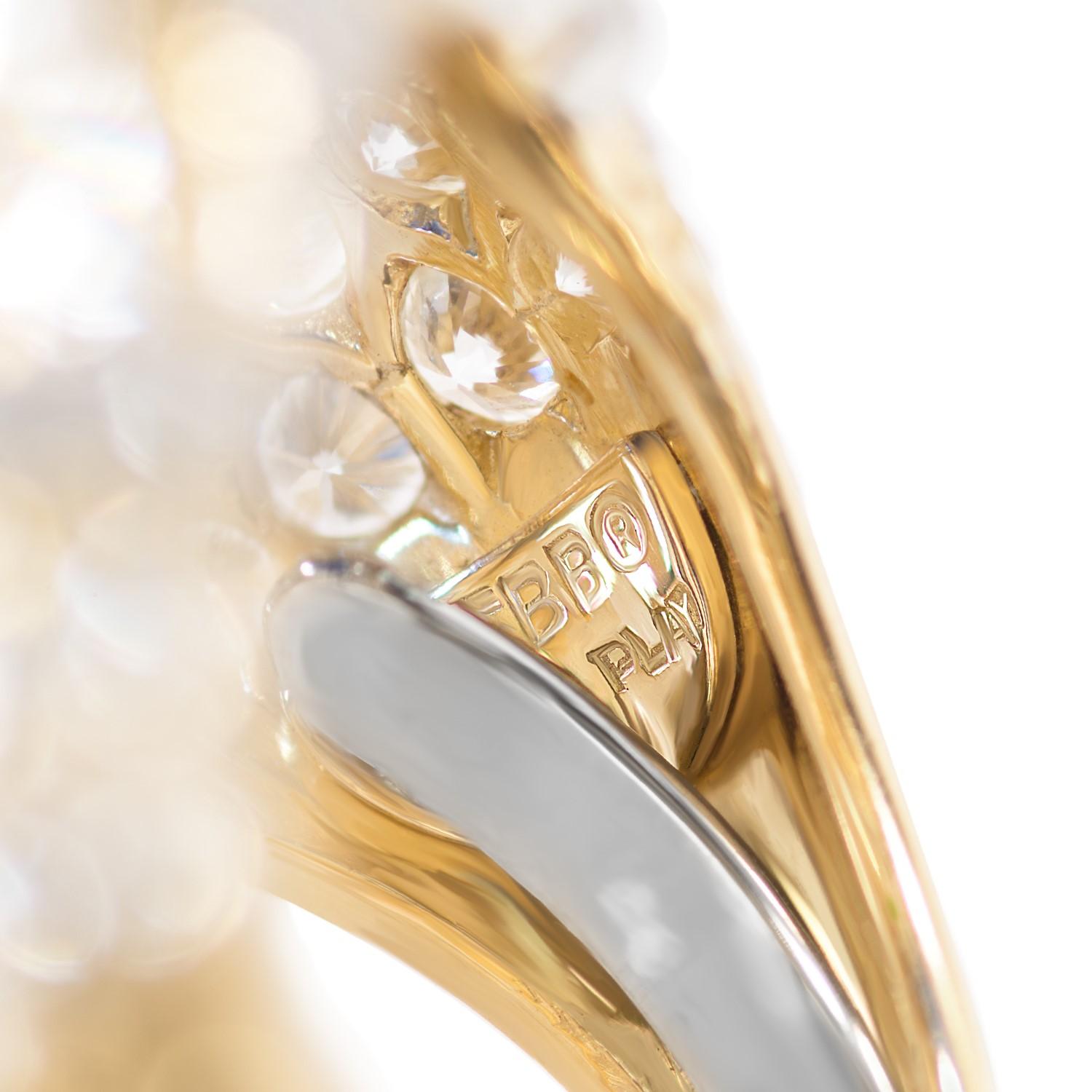 David Webb Bague en platine et or 18 carats avec saphir de Ceylan ovale de 16,62 carats et diamant en vente 1