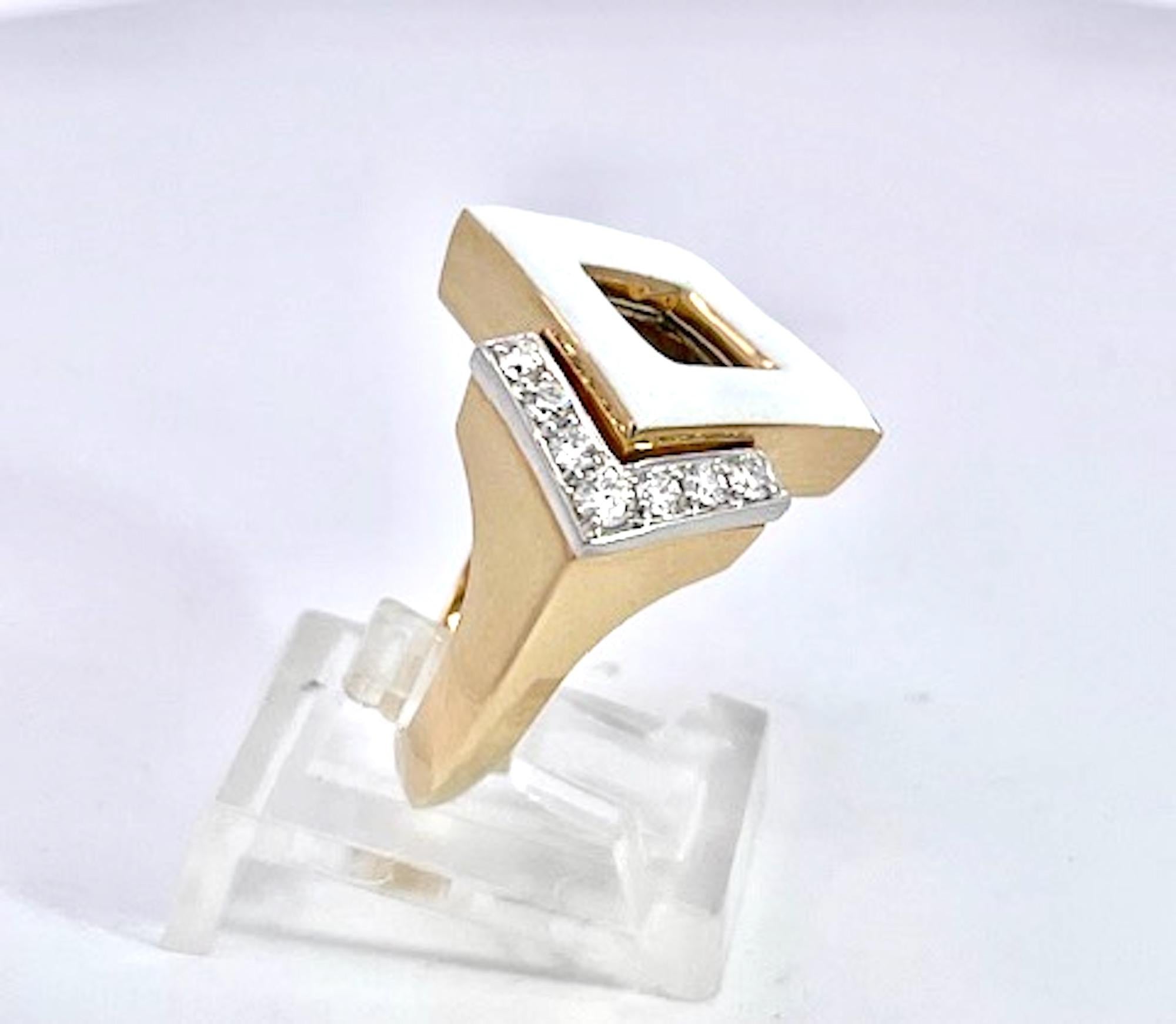 David Webb 18K Enamel Ring in vendita 4