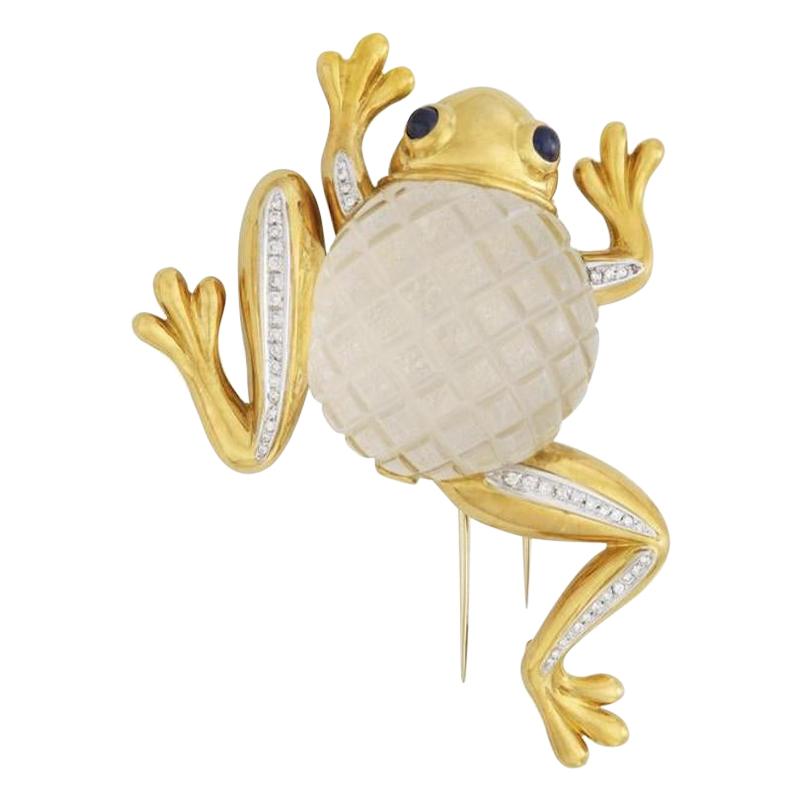 Frog Brooch