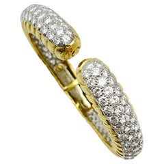 Bracciale con diamanti in oro 18k David Webb