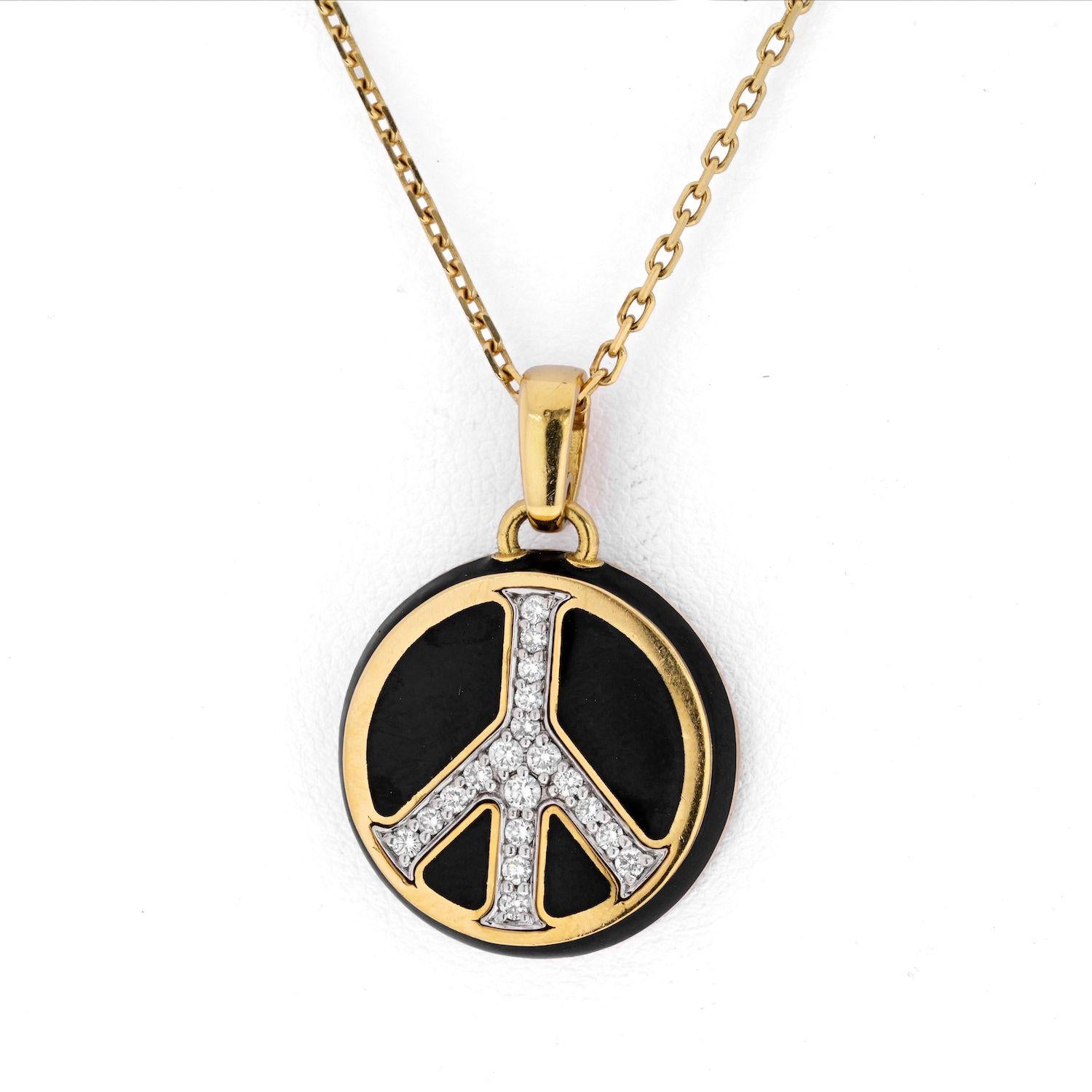 david yurman peace sign