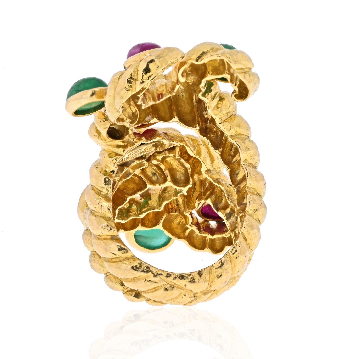 jade snake ring