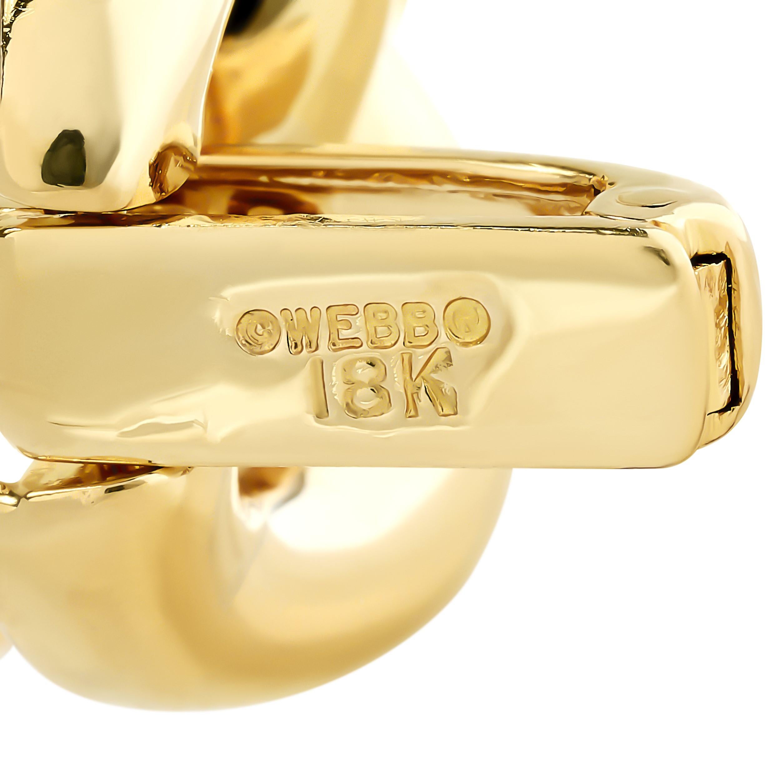 David Webb 18 Karat Gelbgold Geschnitzter Bergkristall-Ohrring und Halskette Set 3
