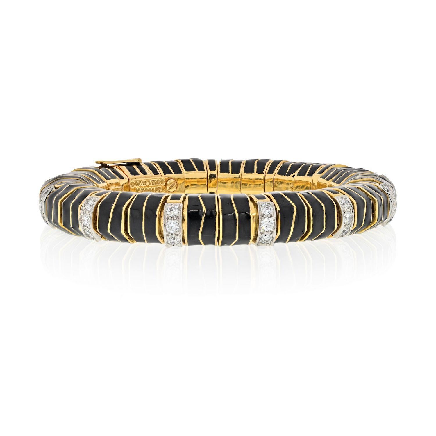 black diamond bangles