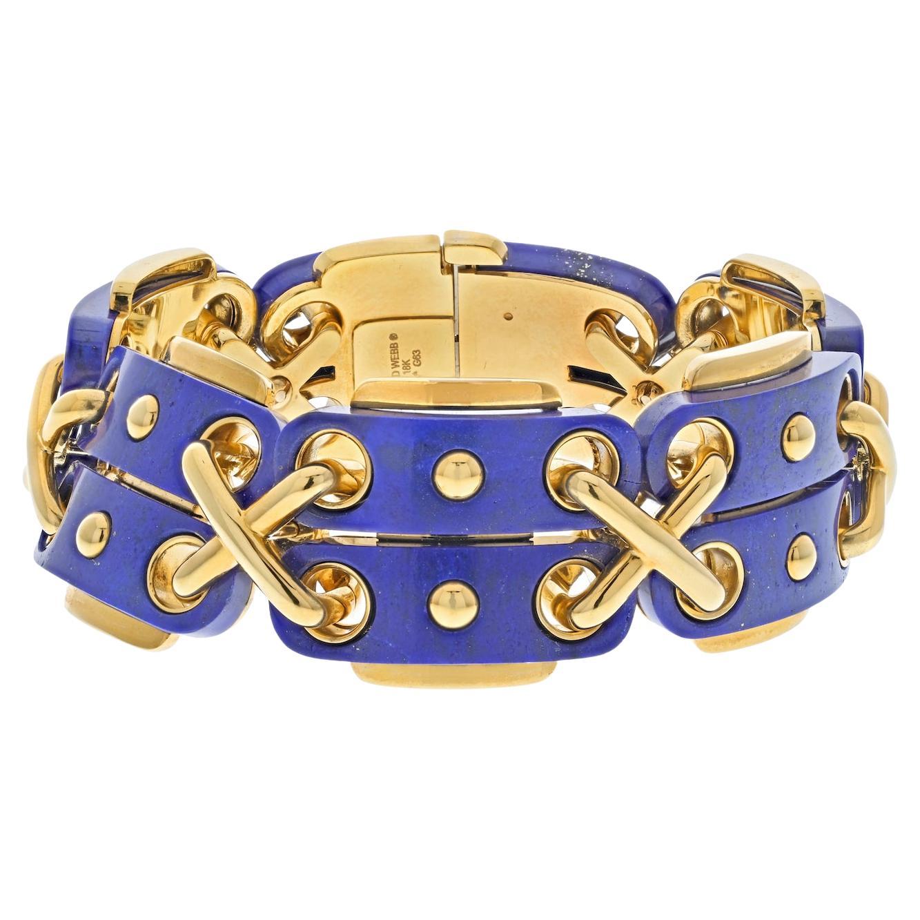 Tiffany HardWear 18K Yellow Gold Link Modern Bracelet at 1stDibs