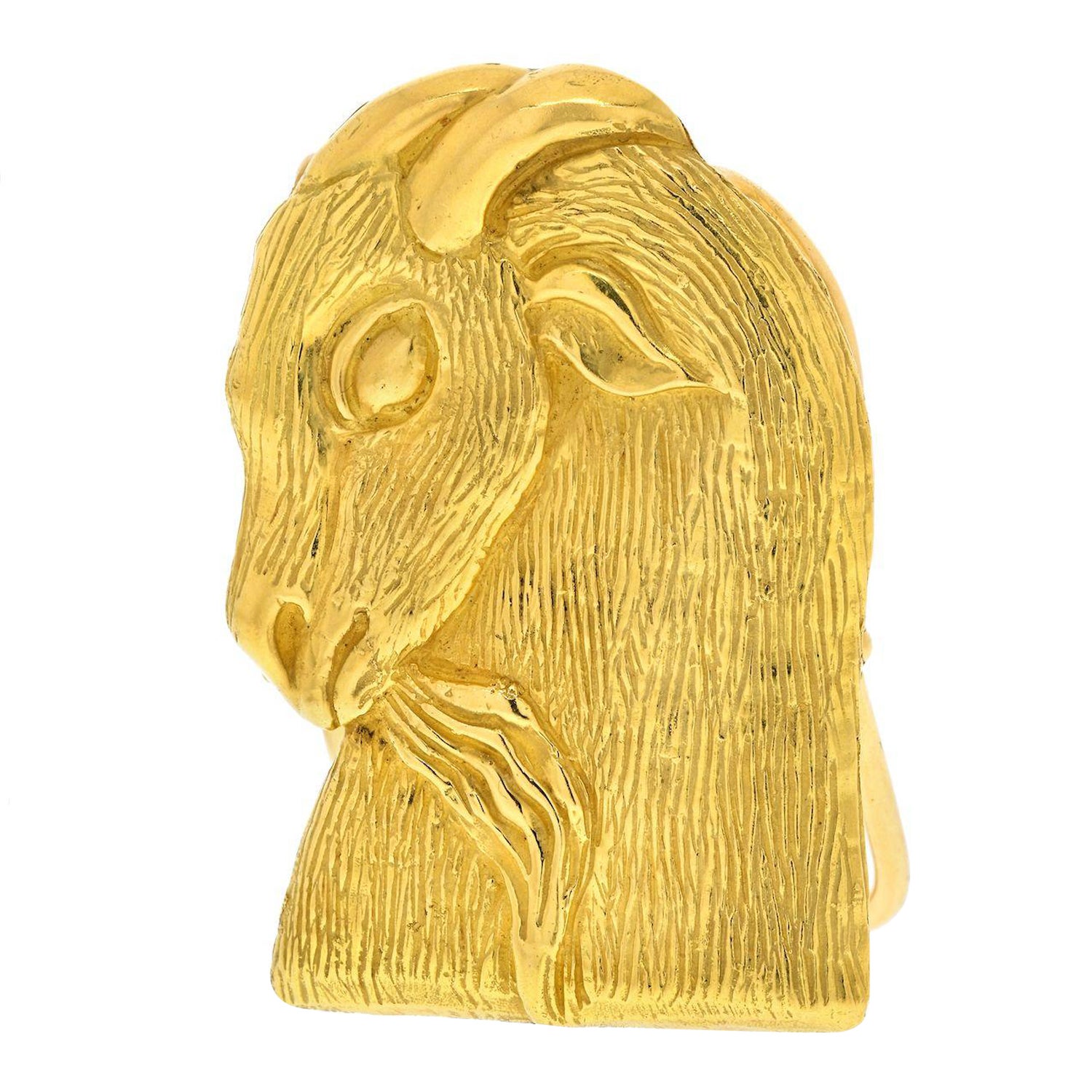 David Webb 18K Yellow Gold Money Clip Jewelry