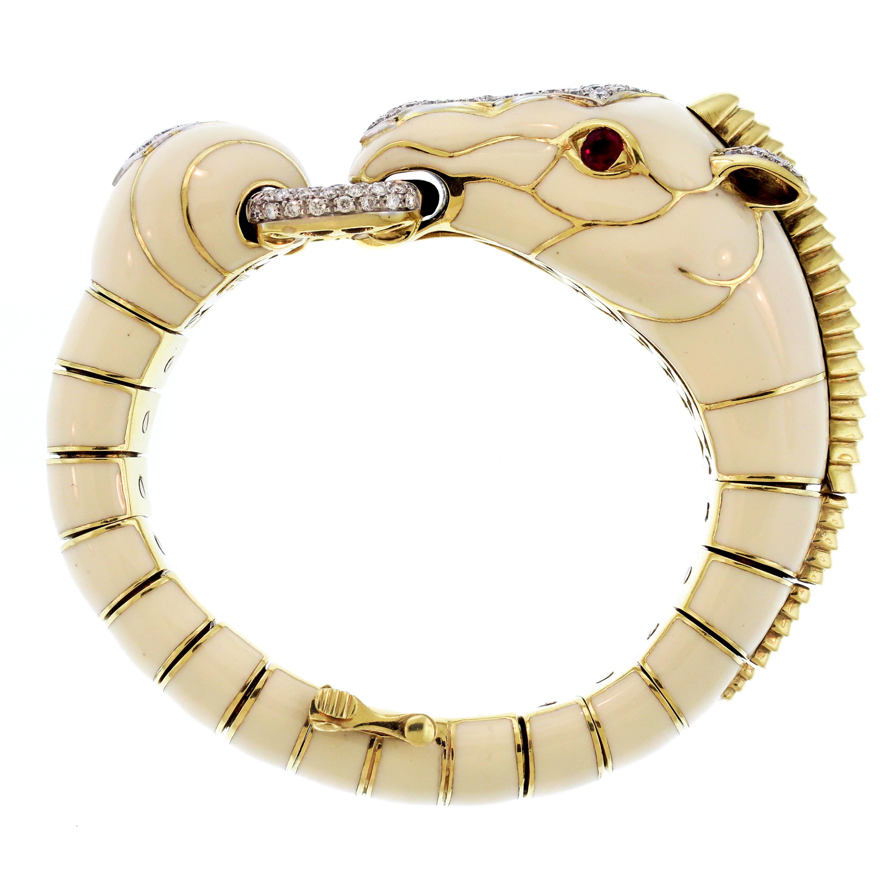 david webb zebra bracelet