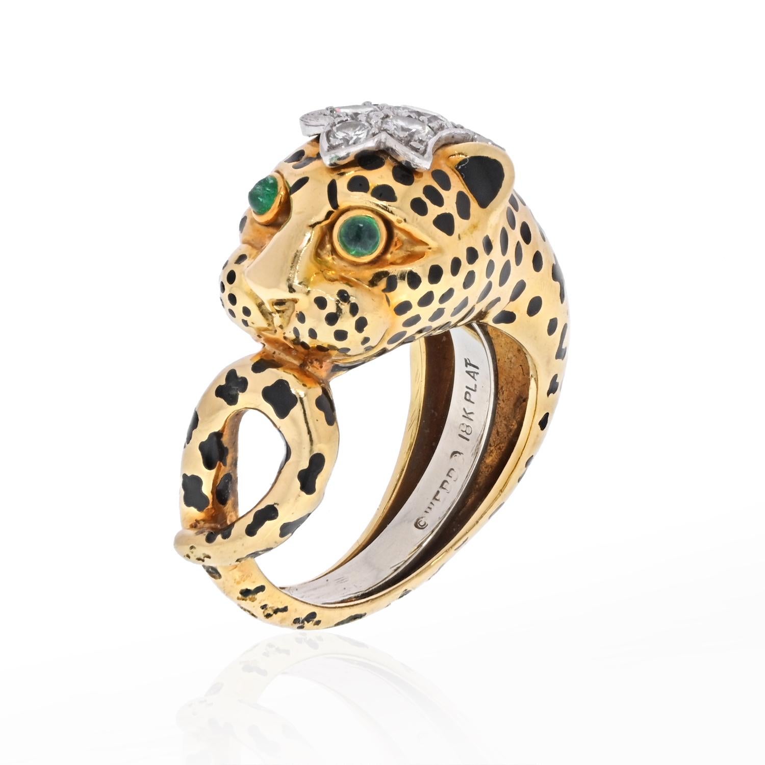 david webb leopard ring