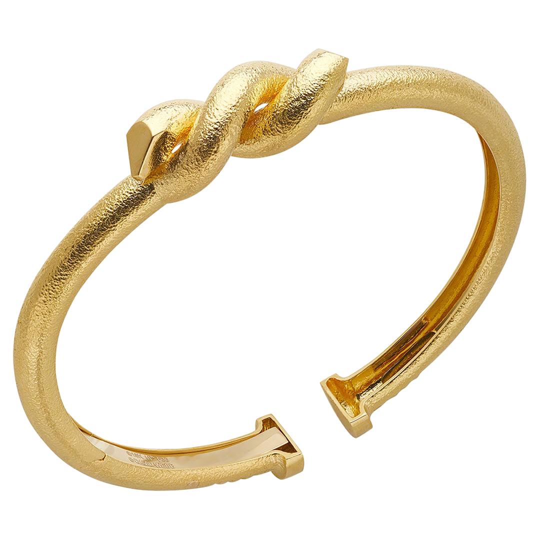 CARTIER/ ALDO CIPULLO A Gold 'Nail' Bracelet at 1stDibs aldo cipullo