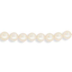 David Webb 18KWG/Plat Aquamarine Bead, Pearl and Diamond Rondelle Necklace
