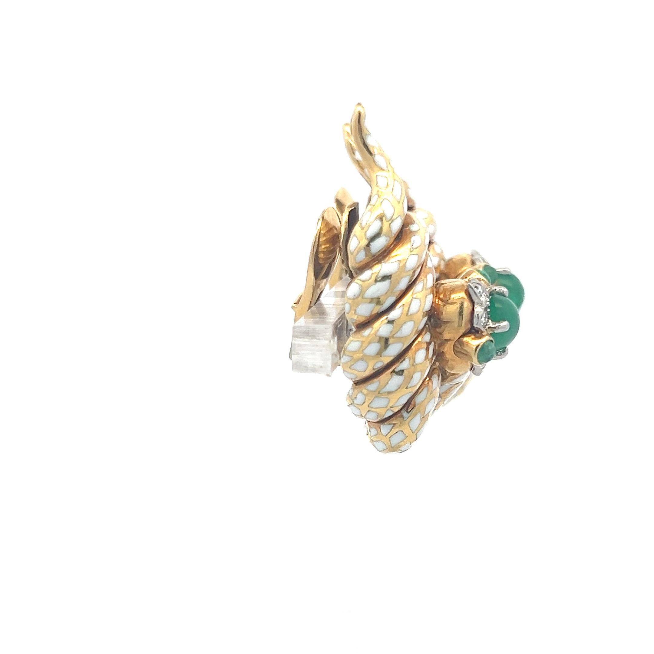 Designer:
DAVID WEBB
Title:
David Webb 2.74 Carat and Round Brilliant Diamond 18 Karat Yellow Gold Clip On Earrings
Style:
Clip On
Metal:
18 Karat Yellow Gold
Gemstone 1:
2.3 Carat Diamond
Number of Stones:
6
Gemstone 2:
0.44 Carat Diamond
Number of