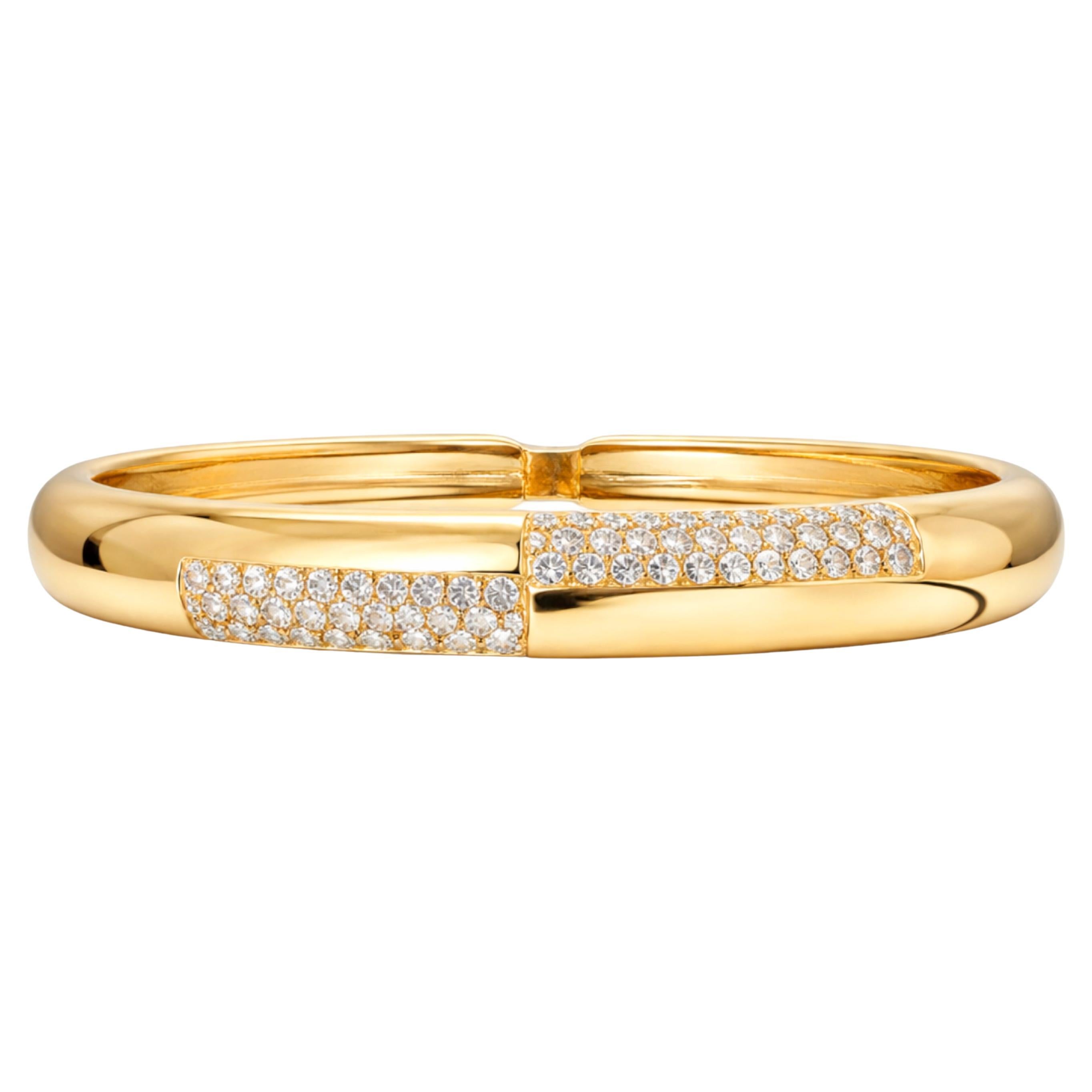David Webb Bracciale con diamanti da 5 carati in vendita
