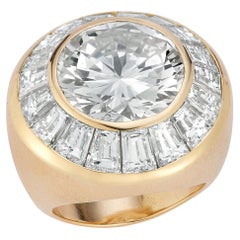 David Webb 9.37 Carat Diamond Men's Ring