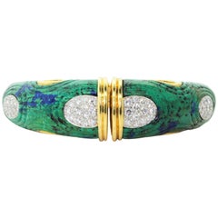 David Webb Azurmalachite and David Bangle