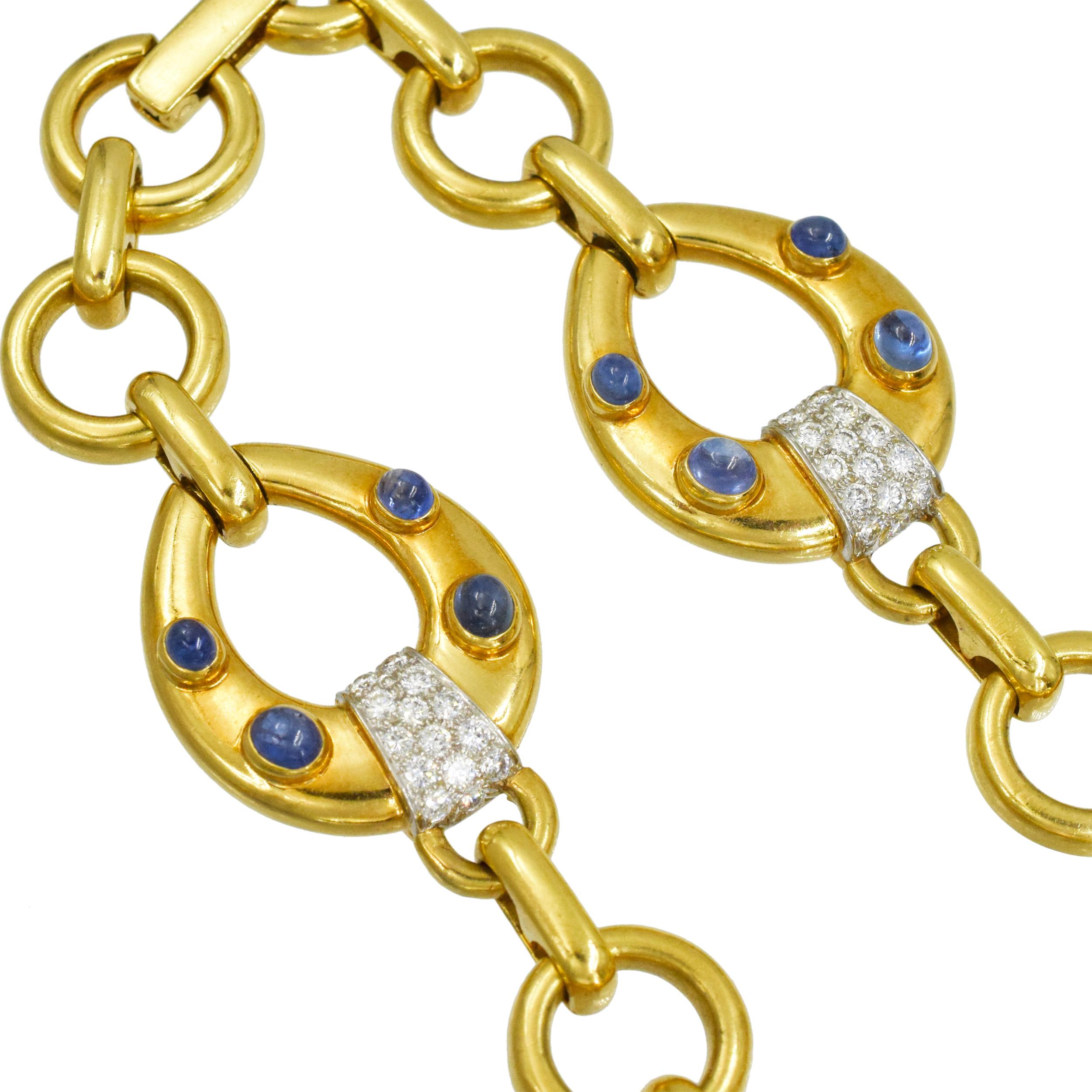Women's David Webb Celtic Crescent Convertible Necklace / Brooch i For Sale