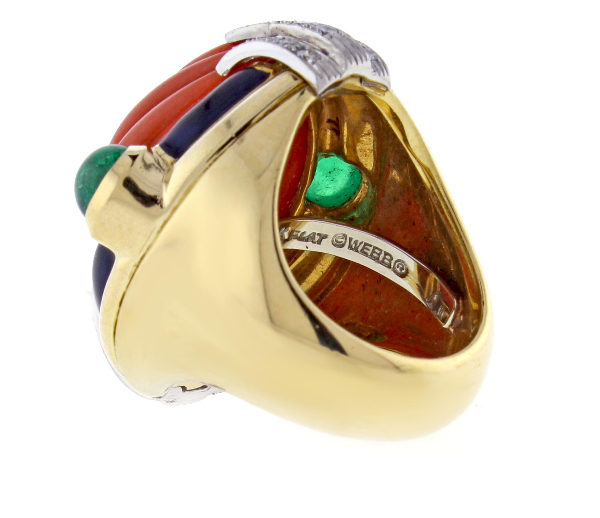 david webb emerald ring