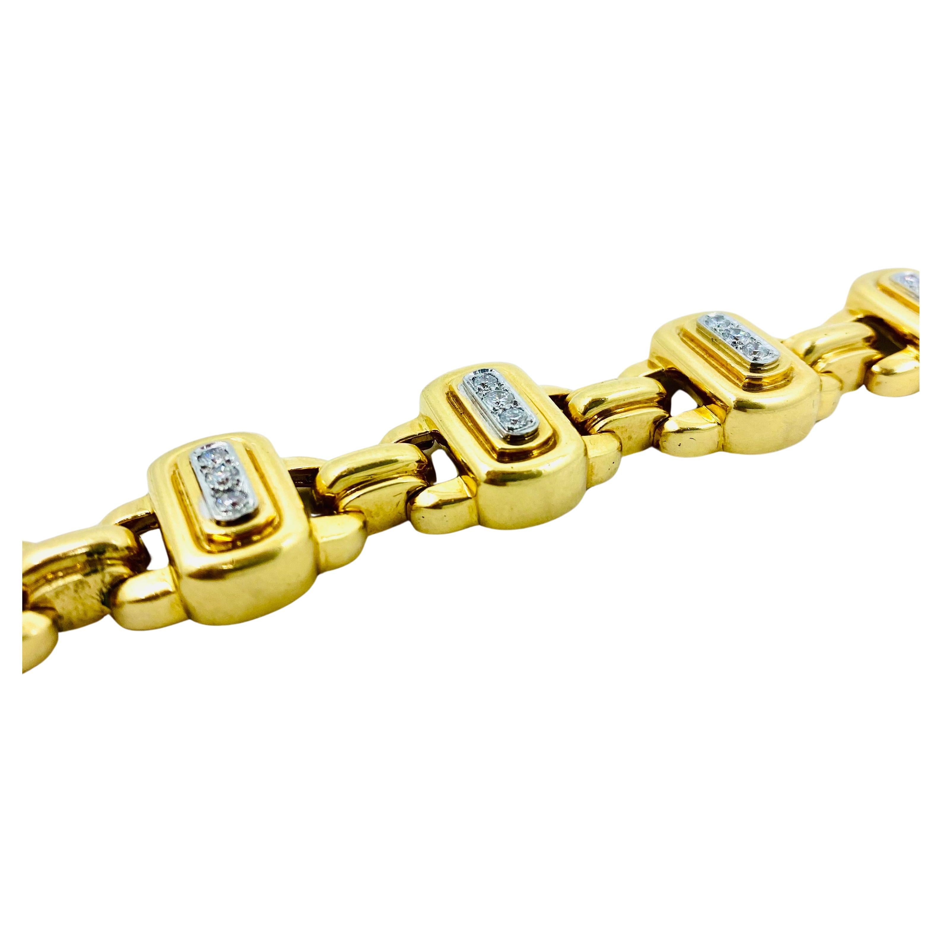 David Webb Diamant-Armband 18k Gold im Angebot 2