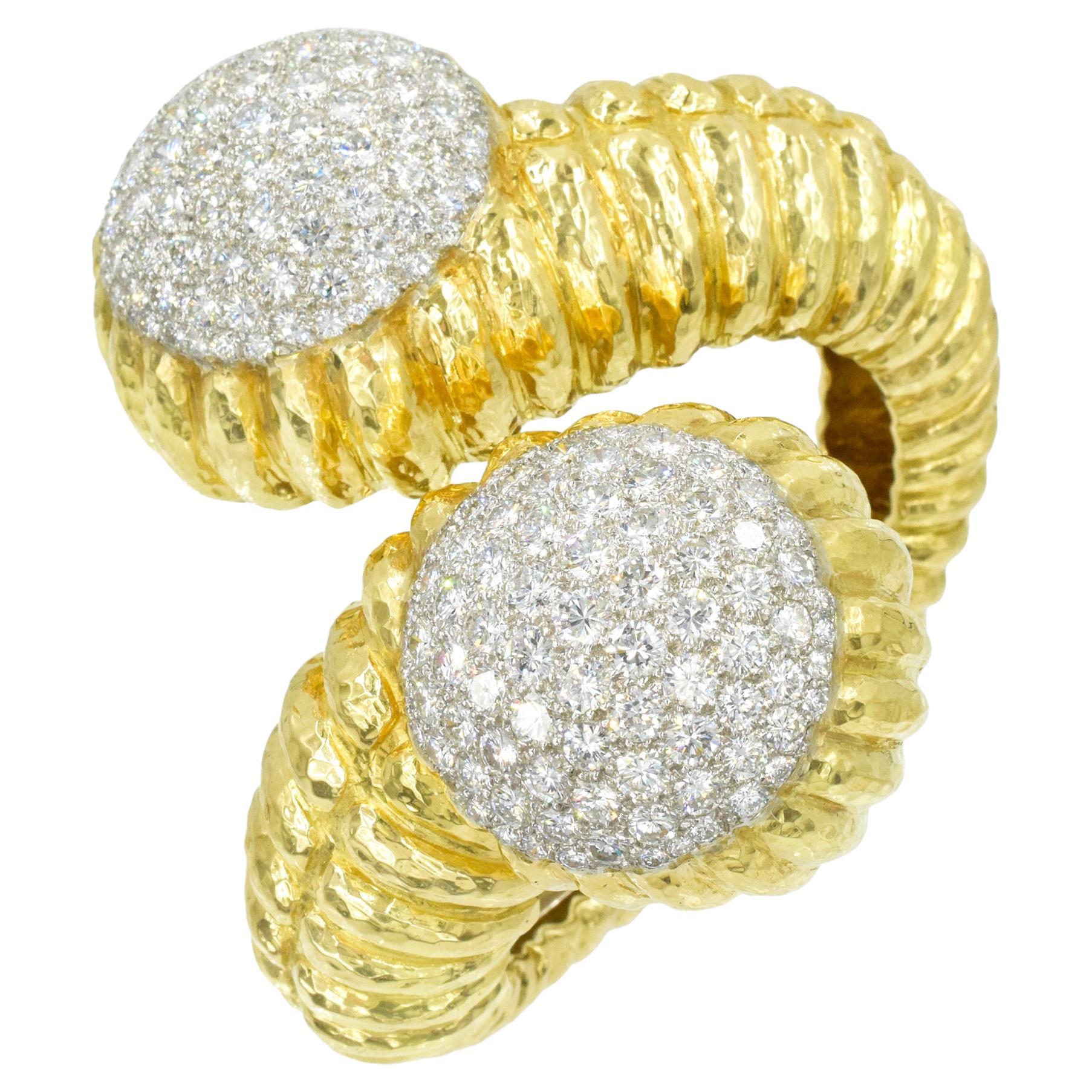 Pulsera cruzada David Webb