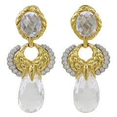Platinum Clip-on Earrings