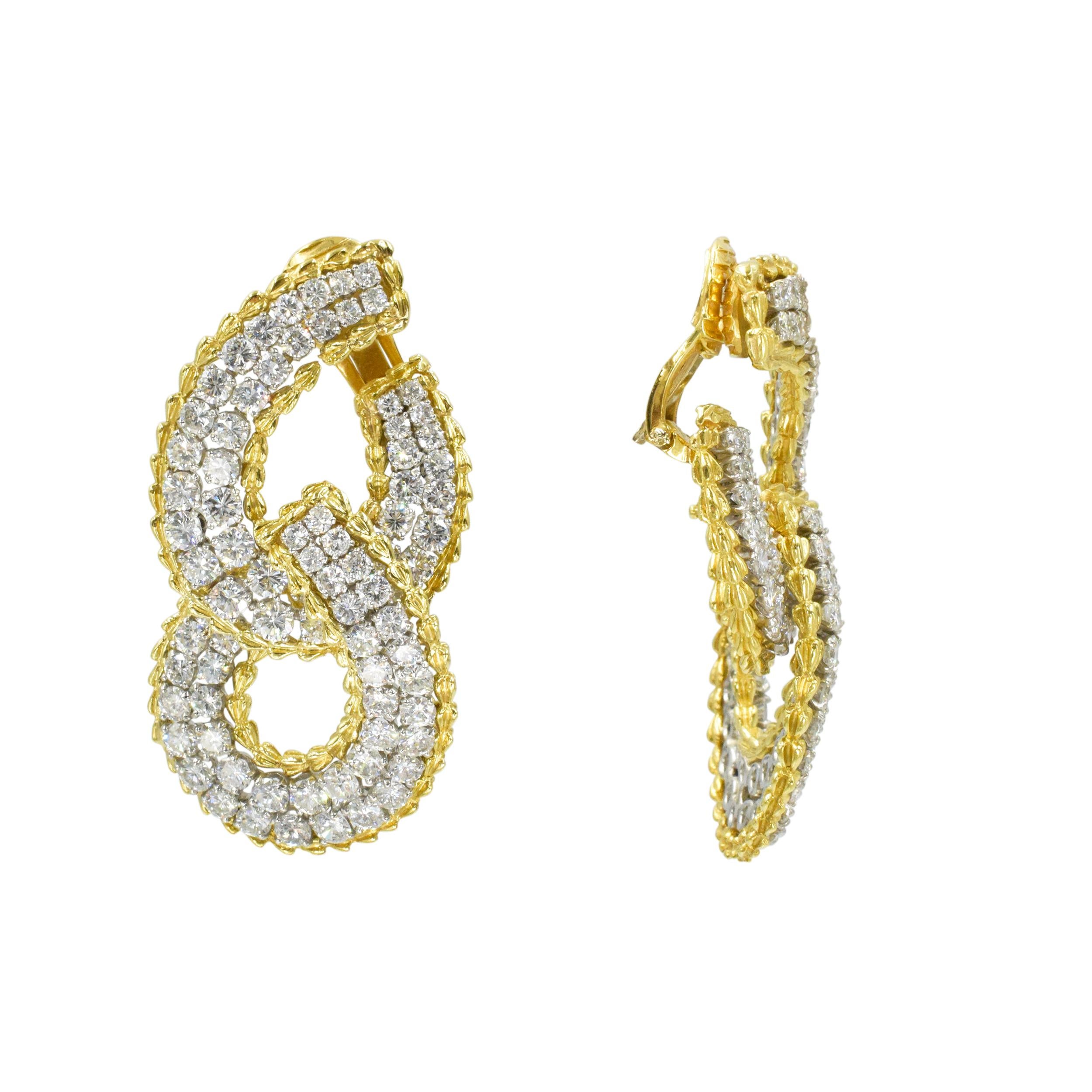David Webb Diamond Earrings 7