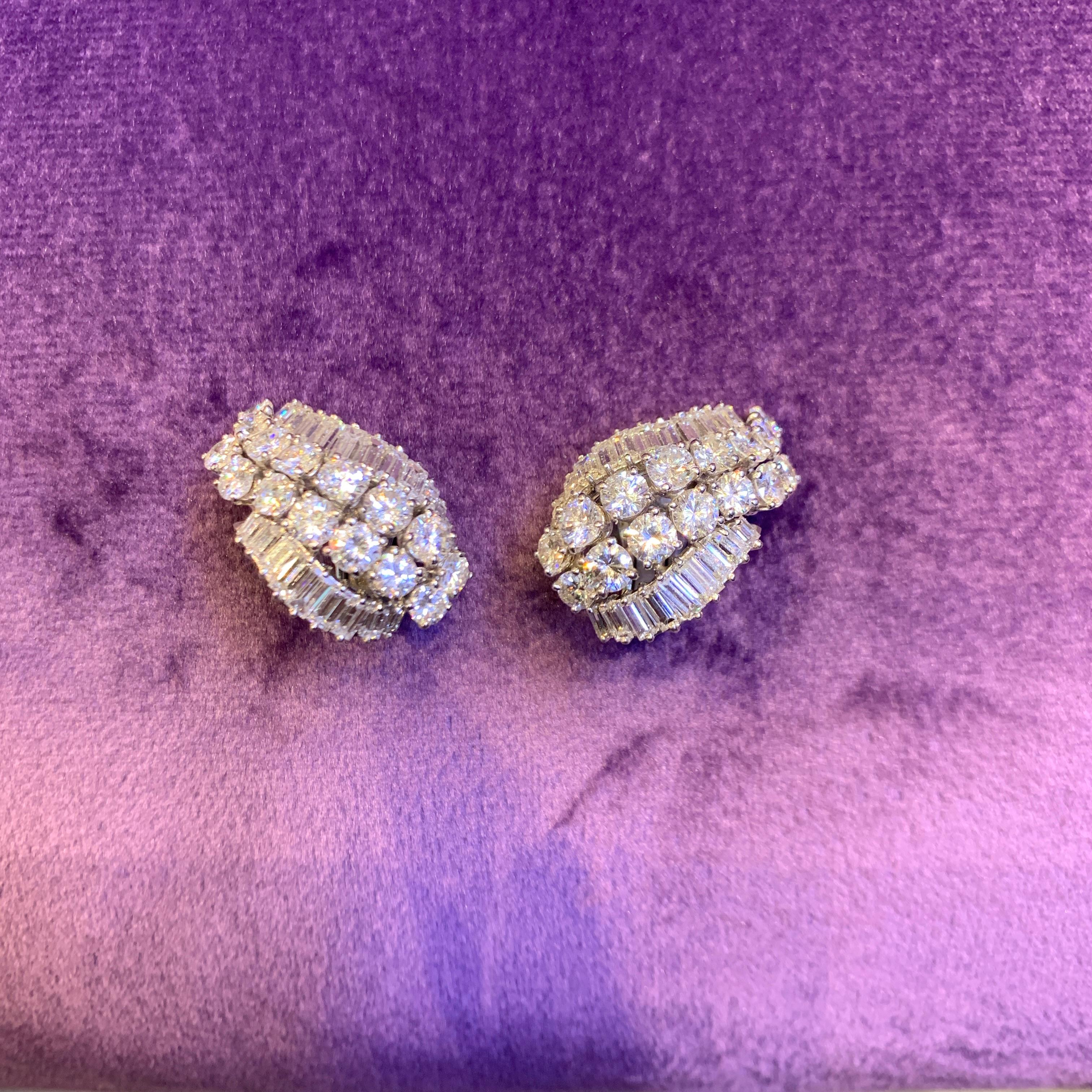 David Webb Diamond Earrings 3