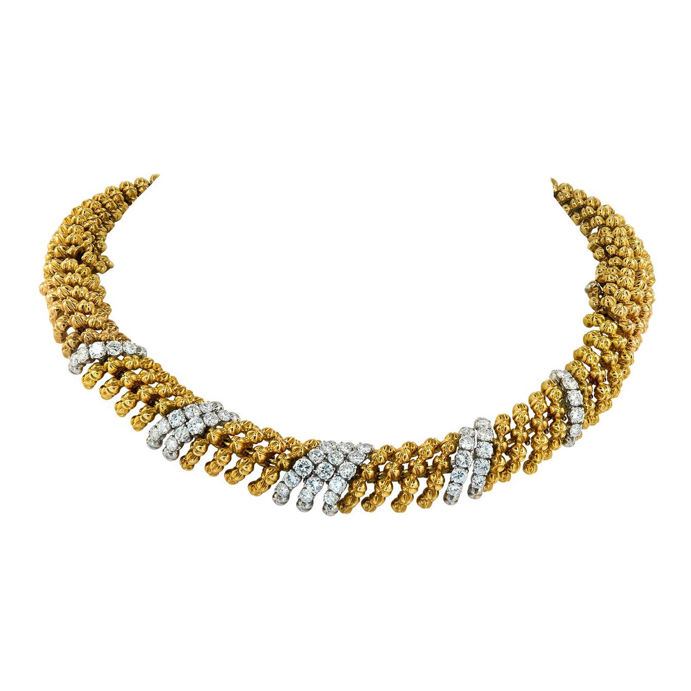 David Webb Diamond Necklace/Bracelets
