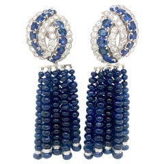 Sapphire Dangle Earrings