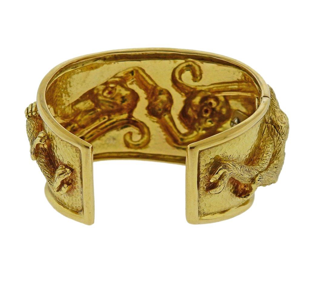 david webb monkey bracelet
