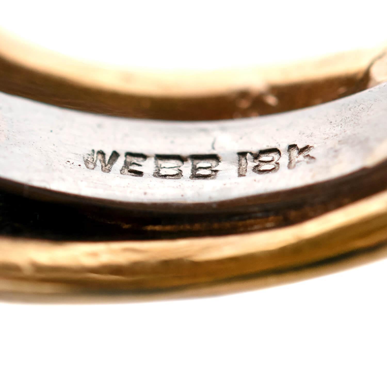 David WEBB Estate 18k Nugget Ring (bague en forme de pépite) 2